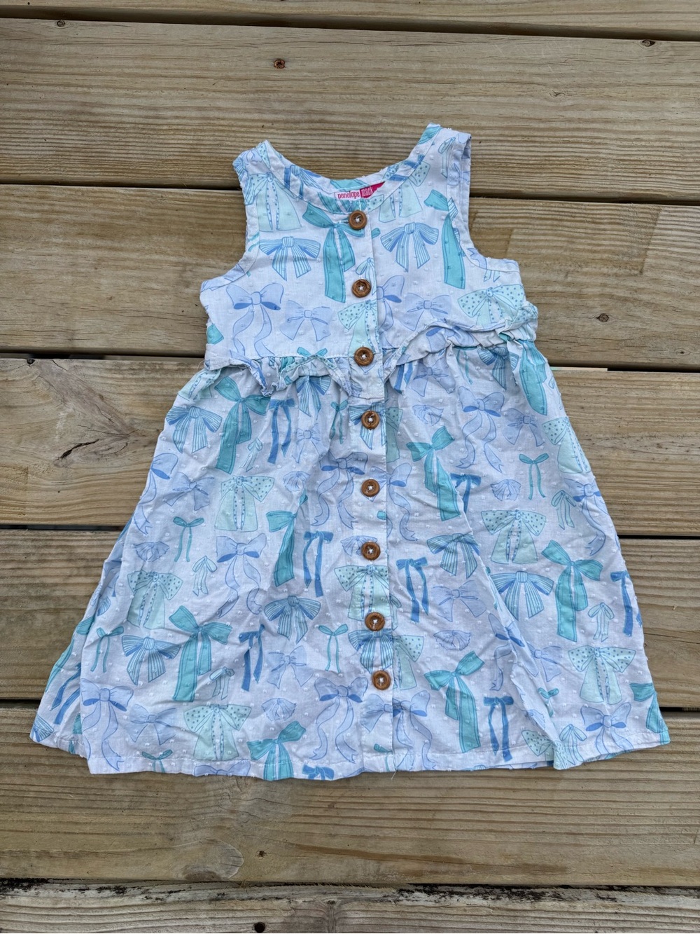 penelope mack bow dress - 4T